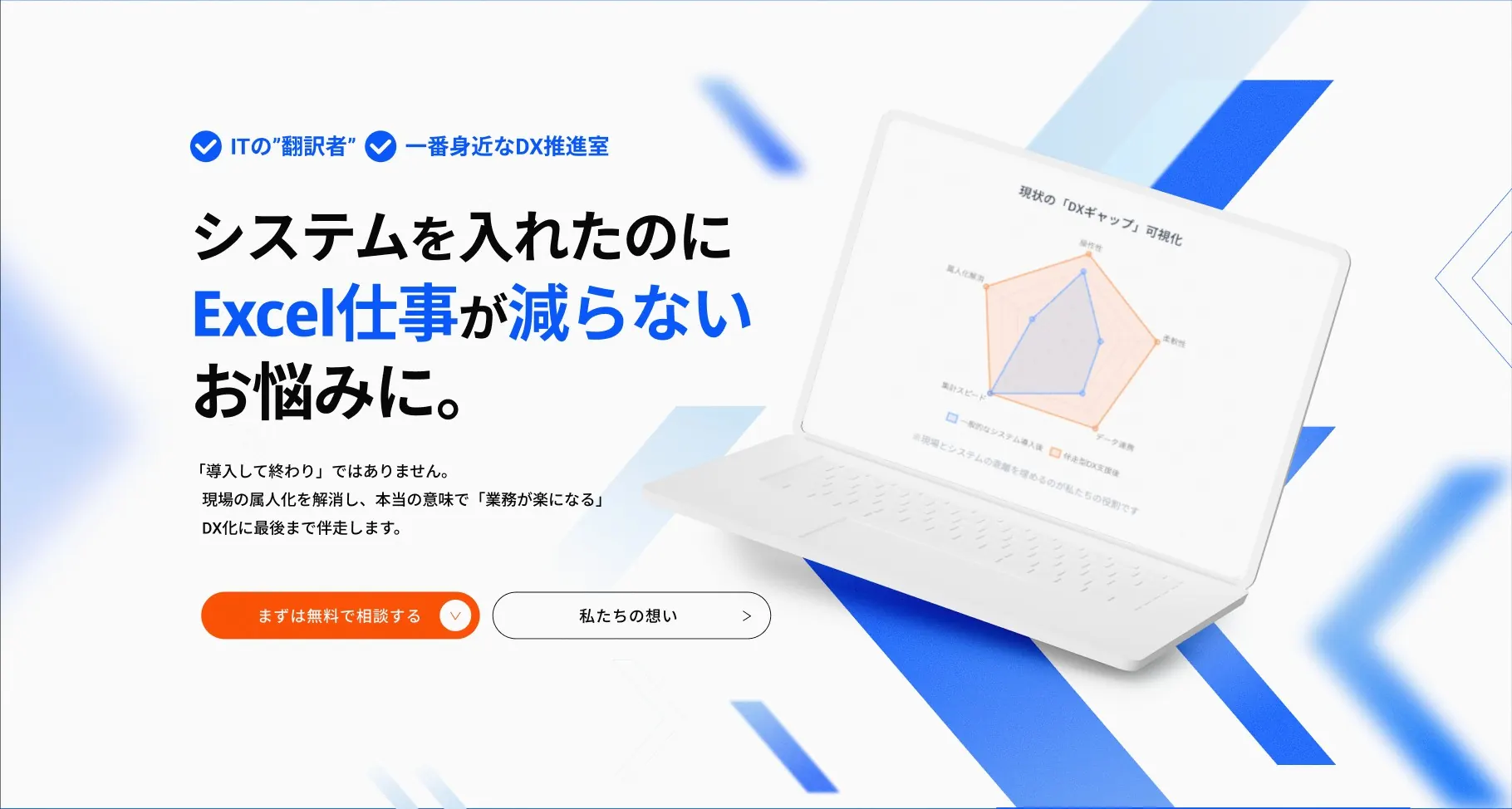 IT DX伴走パートナー サービスページのプレビュー